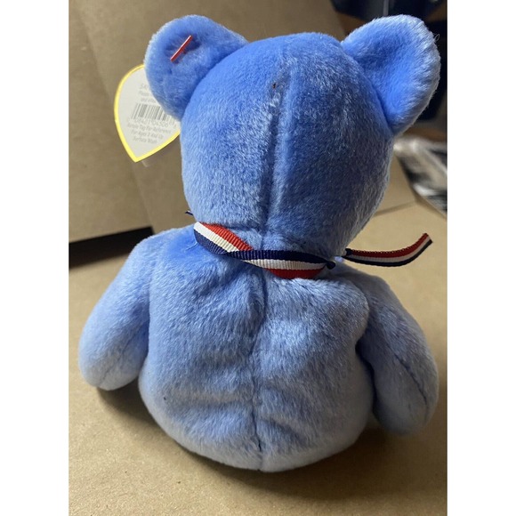 TY Beanie Baby America the Bear Plush With Tag Errors - Picture 2 of 9